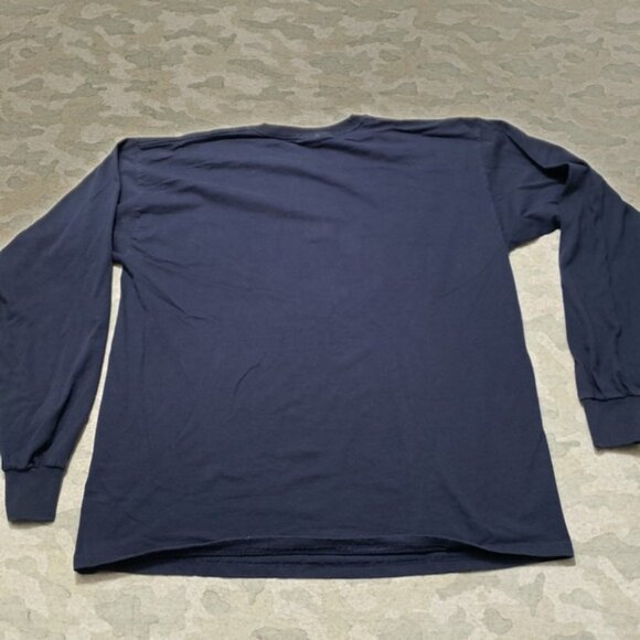 Illinois Rose Bowl Shirt Mens XL Blue Campus Colors Pullover Long Sleeve - Picture 5 of 5